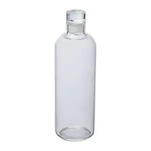 Sklenená fľaša na pitie, 750 ml